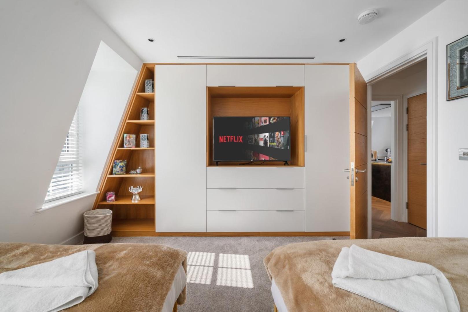 Elegant 3-Bedroom Penthouse In Marble Arch 70 Londýn Exteriér fotografie