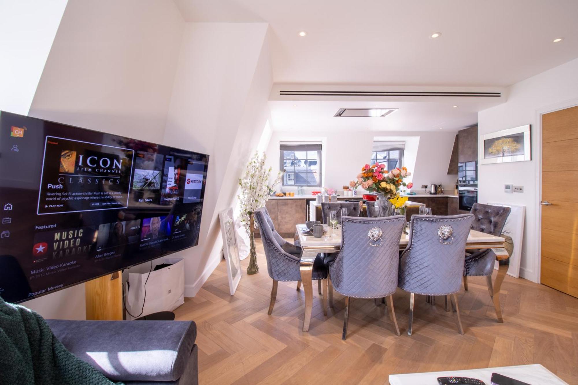 Elegant 3-Bedroom Penthouse In Marble Arch 70 Londýn Exteriér fotografie